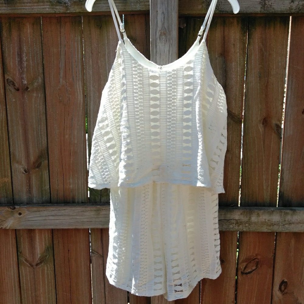 Lace romper